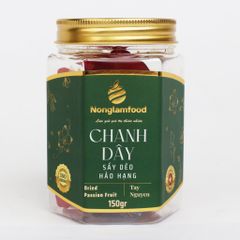 CHANH DÂY SẤY DẺO NONGLAMFOOD HŨ 150G | HỦ LỤC GIÁC ĐẶC BIỆT | QUÀ TẶNG CAO CẤP