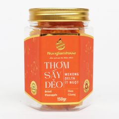 THƠM SẤY DẺO NONGLAMFOOD HŨ 150G | HỦ LỤC GIÁC ĐẶC BIỆT | QUÀ TẶNG CAO CẤP