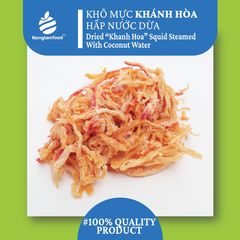 KHÔ MỰC KHÁNH HÒA HẤP NƯỚC DỪA | DRIED SQUID STEAMED WITH COCONUT WATER