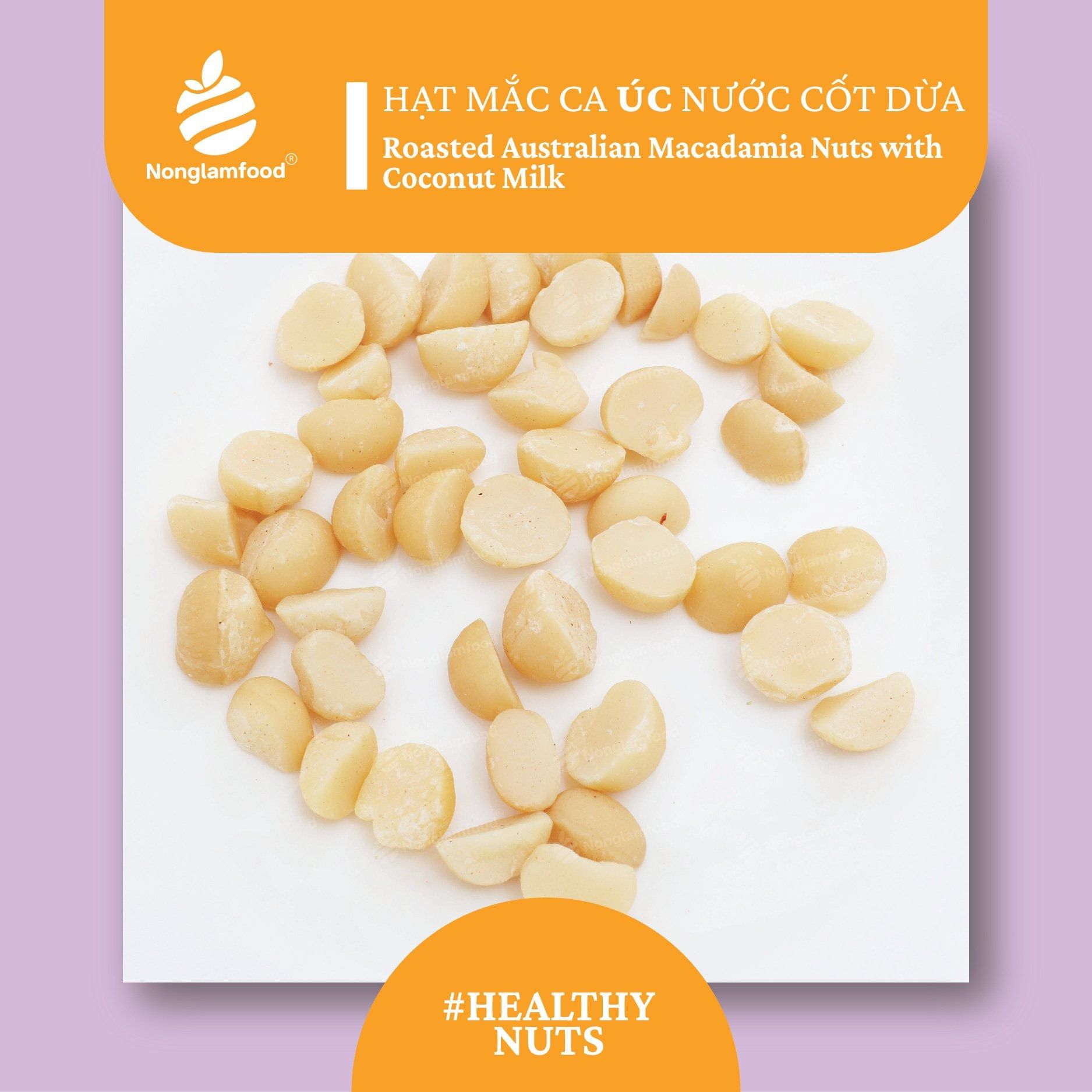 HẠT MẮC CA ÚC NƯỚC CỐT DỪA | ROASTED AUSTRALIAN MACADAMIA NUTS WITH COCONUT MILK