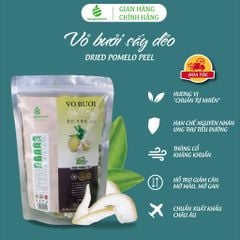 VỎ BƯỞI SẤY DẺO NONGLAMFOOD TÚI 500G | ĂN VẶT TỐT CHO SỨC KHỎE | HEALTHY SNACK