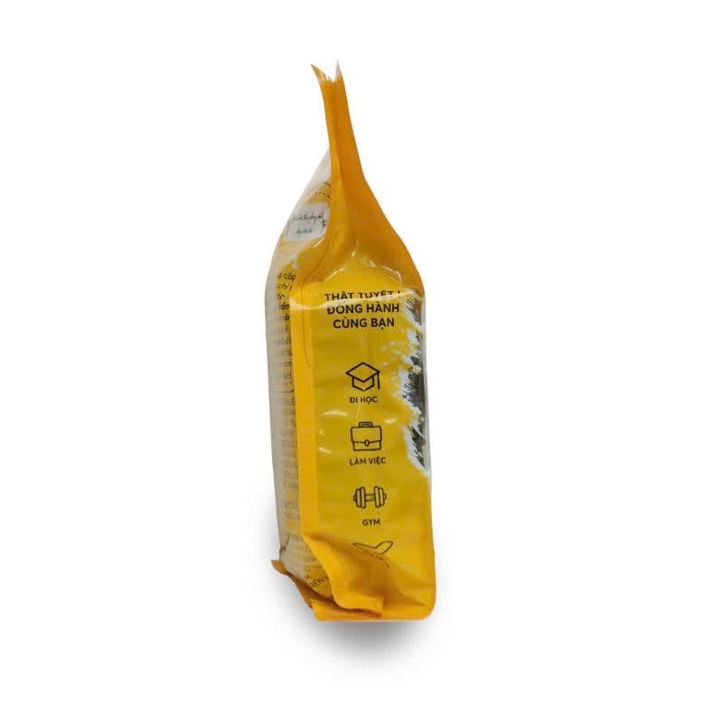 Thanh rong biển kẹp hạt KHÔNG ĐƯỜNG Nonglamfood túi 95g 8 thanh | Ăn vặt tốt sức khỏe| Healthy Snack