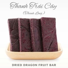 THANH NĂNG LƯỢNG TRÁI CÂY VỊ THANH LONG | DRIED DRAGON FRUIT BAR