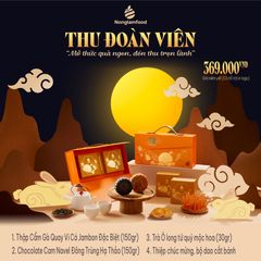 BÁNH TRUNG THU - THU ĐOÀN VIÊN 2 - HỘP 2 BÁNH