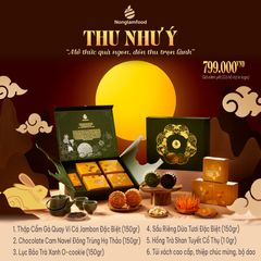 BÁNH TRUNG THU - THU NHƯ Ý - HỘP 4 BÁNH