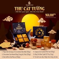 BÁNH TRUNG THU - THU CÁT TƯỜNG - HỘP 4 BÁNH