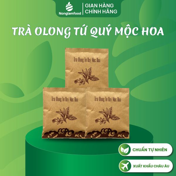 TRÀ Ô LONG TỨ QUÝ MỘC HOA