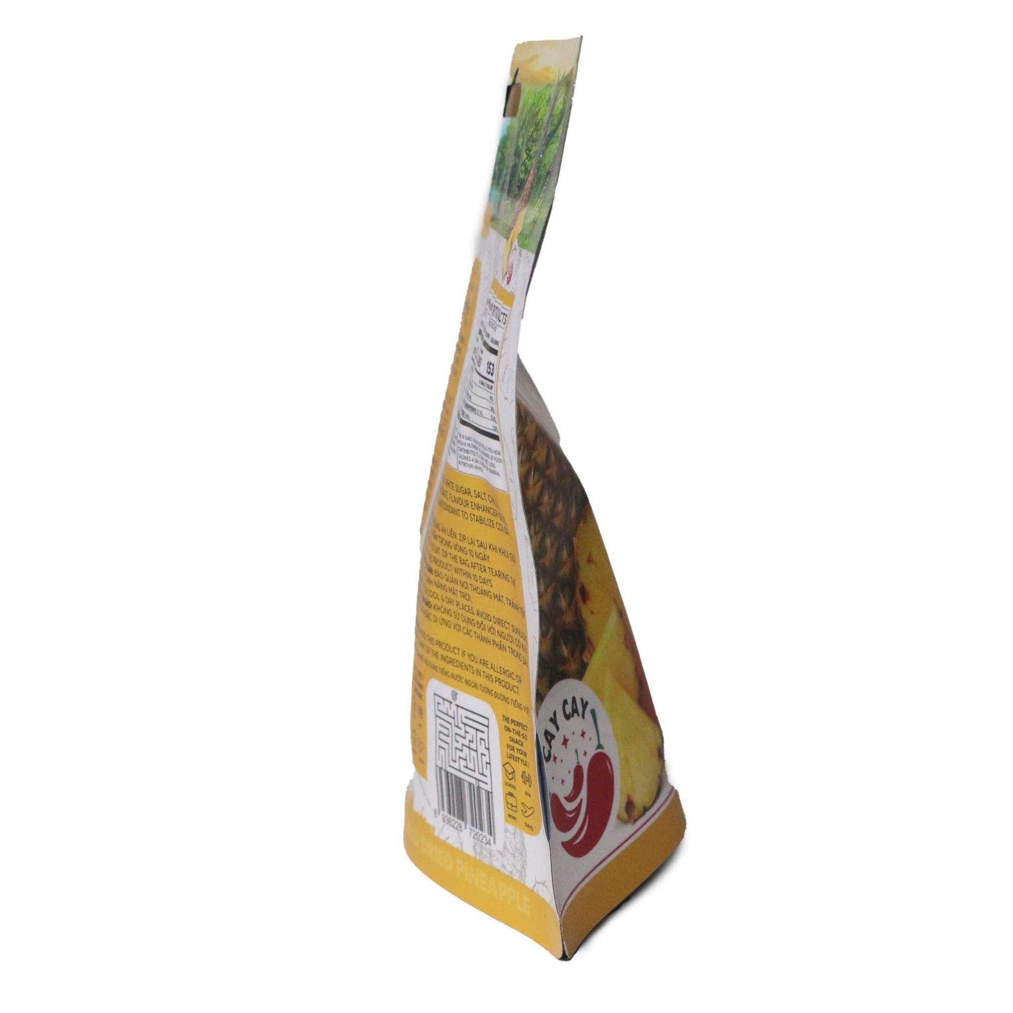 THƠM SẤY DẺO MUỐI ỚT 75g| CHILLI DRIED PINEAPPLE| HEALTHY SNACK| ĂN VẶT TỐT CHO SỨC KHỎE