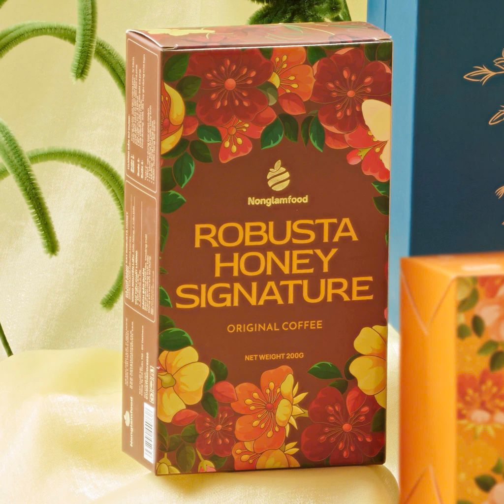 COFFE RANG XAY ROBUSTA MẬT ONG| THỨC UỐNG TỐT CHO SỨC KHỎE| BAO BÌ ĐẶC BIỆT TẾT 2025