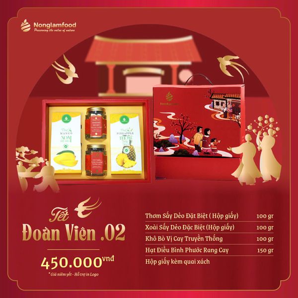 SET QUÀ TẾT ĐOÀN VIÊN 02| | BTS QUÀ TẾT DOANH NGHIỆP 2025 NONGLAMFOOD