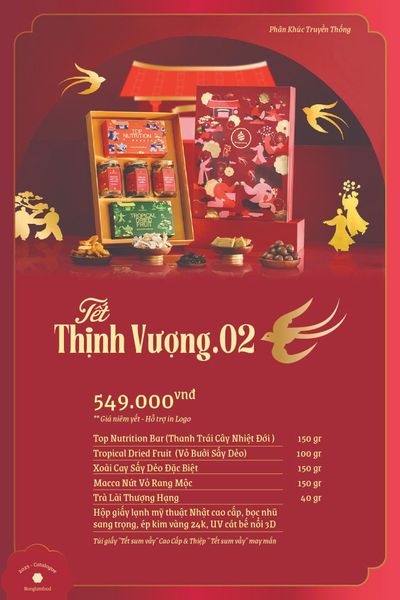 SET QUÀ TẾT THỊNH VƯỢNG 02| BTS QUÀ TẾT DOANH NGHIỆP 2025 NONGLAMFOOD