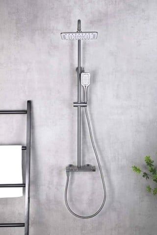 Sen Cây Tắm Đồng Thau Mạ Titan Xám Cao Cấp
