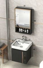 Tủ Chậu Lavabo Nhỏ Gọn Cho Phòng Vệ Sinh Nhỏ
