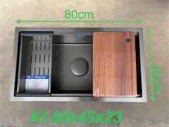 Chậu Rửa Bát Âm Bàn KA80x45x23-Nano – Sang Trọng, Hiện Đại, Bền Bỉ