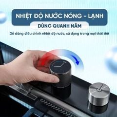 Chậu Rửa Inox SUS304 Tích Hợp LED 75x46cm