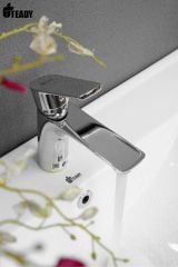 Vòi Lavabo Đồng Thau Mạ Chrome Cao Cấp