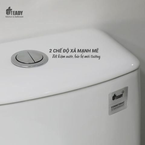 Sang Trọng, Tiết Kiệm: Bồn Cầu Liền Khối LK-137