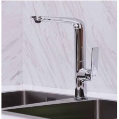 Vòi rửa bát nóng lạnh Bello VB240 – Xoay 360°, mạ Chrome sáng