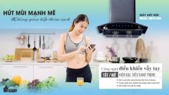 Máy Hút Mùi Teady HMTD-004 Cao Cấp – Hút Mạnh, Khử Mùi Sạch, Cảm Biến Tay Thông Minh