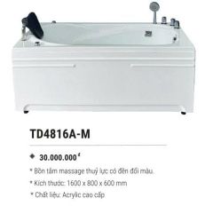 Bồn Tắm Massage TD4816A-M Cao Cấp