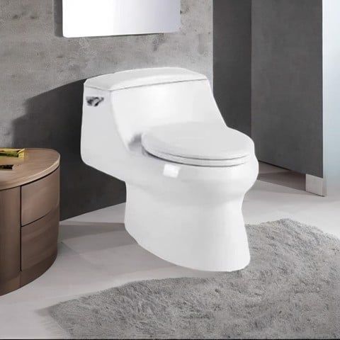 Bồn cầu liền khối Bello BT-500945 – Men Nano chống bám, xả mạnh