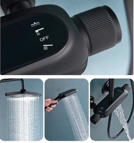 Sen cây tắm đứng nóng lạnh hàn quốc-1800