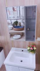 Tủ chậu lavabo rửa mặt hàn quốc 60cm  - 1013