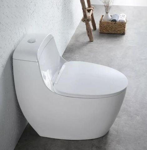 Bồn Cầu Liền Khối Bello BT-544 Xả Xoáy Siphonic – Thiết Kế Hiện Đại