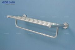 Vắt khăn giàn inox 304 EcoBath EC299-12 – Đa năng, treo tường gọn