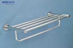 Vắt khăn giàn inox 304 EcoBath EC299-12 – Đa năng, treo tường gọn