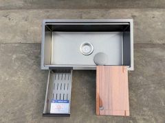 Chậu Rửa Bát Âm Bàn KA80x45x23-Nano – Sang Trọng, Hiện Đại, Bền Bỉ