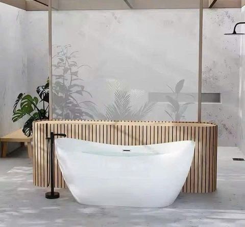 Bồn Tắm Thỏi Vàng TD716-TV – Sang Trọng, Hiện Đại, Giá Tốt
