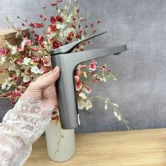 Vòi Lavabo Nóng Lạnh TEADY V-117A – Bền Đẹp Chuẩn Hàn