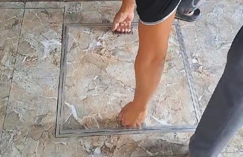 Nắp bể ngầm inox 304 âm sàn 50x50 – Chống gỉ, chịu lực tốt