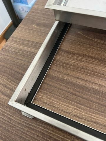 Nắp bể ngầm inox 304 âm sàn 70x70 – Chống gỉ, chịu lực tốt