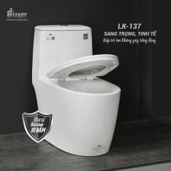 Bệt vệ sinh liền khối lk-137