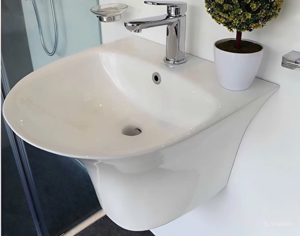 Chậu rửa mặt treo tường MEN NANO chống bám bẩn
