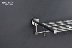 Giá vắt khăn inox 304 cao cấp cho phòng tắm hiện đại ec 5018