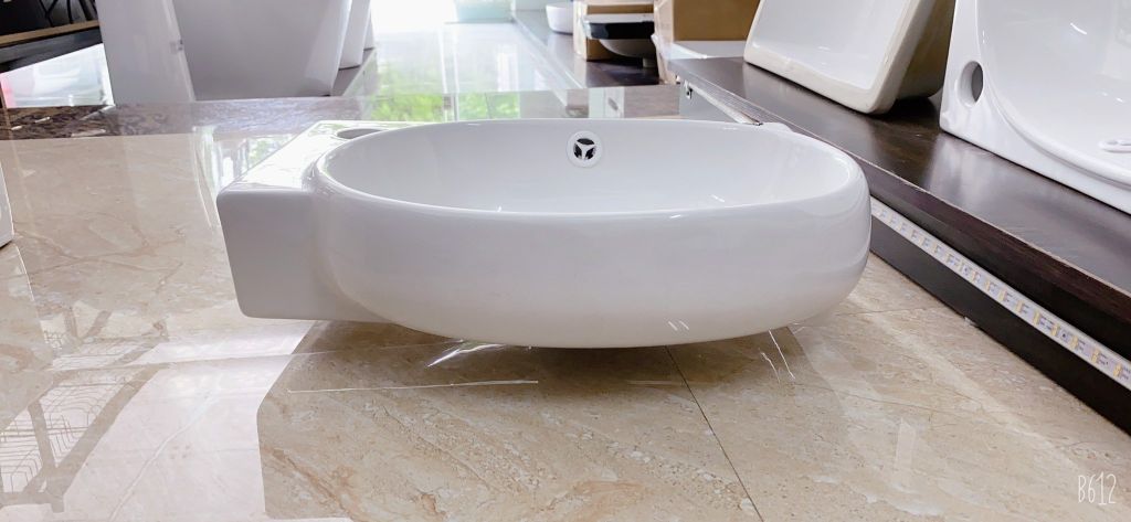 Chậu rửa mặt hàn quốc góc bên phải 054