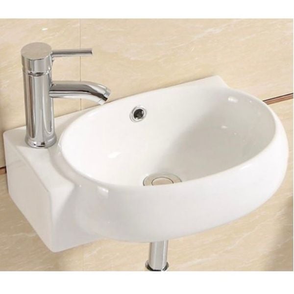 Chậu rửa mặt lắp góc nhỏ 054A