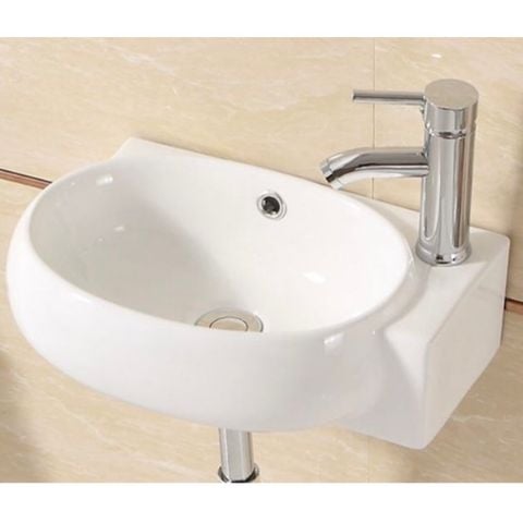 Chậu rửa mặt hàn quốc góc bên phải 054