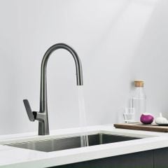 Vòi Rửa Bát Nóng Lạnh Dây Rút Hàn Quốc