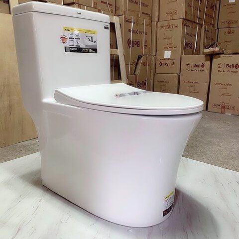 Bồn Cầu Bello BT-800928 Cao Cấp – Xả Sạch, Tiết Kiệm Nước