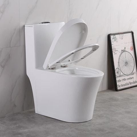 Bồn Cầu Liền Khối LK-2770: Cao Cấp, Chống Bẩn, Xả Mạnh