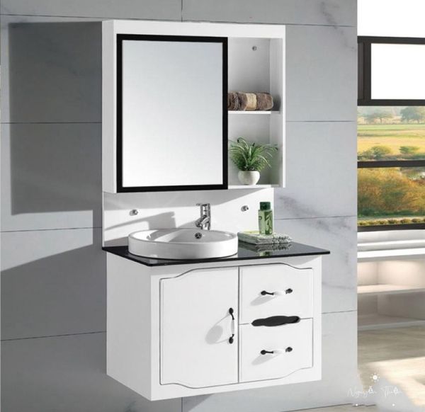 Tủ chậu lavabo rửa mặt hàn quốc 8375