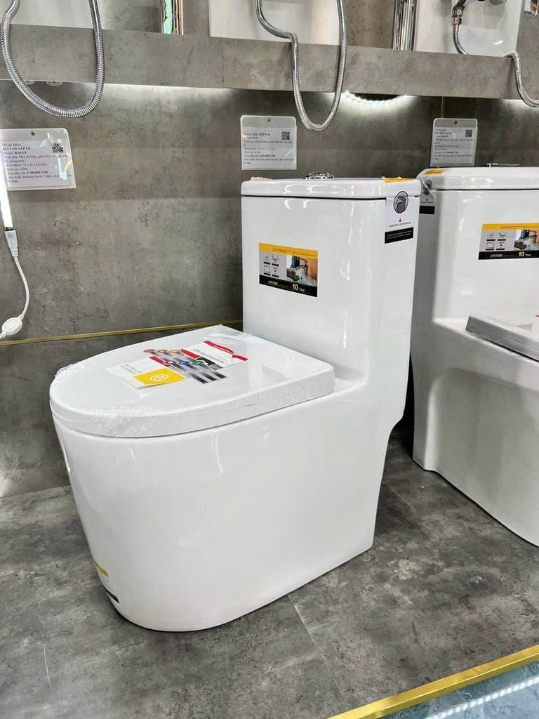 Bệt vệ sinh liền khối nhỏ gọn r86