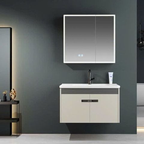 Bộ tủ lavabo treo tường 60cm TC 023-60