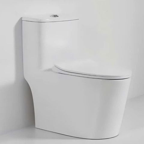 Bồn Cầu Liền Khối Teady LK121 – Sang Trọng & Tiết Kiệm Nước