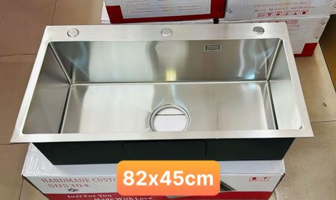 Chậu rửa bát 1 hố K82x45cm 304