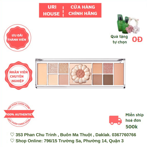  [NEW] Bảng Phấn Mắt & Má Hồng Peripera All Take Mood Like Palette (Phiên Bản K-ookie) 8g 